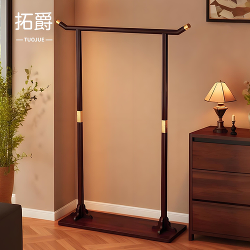 【稳固升级】中古风落地衣帽架