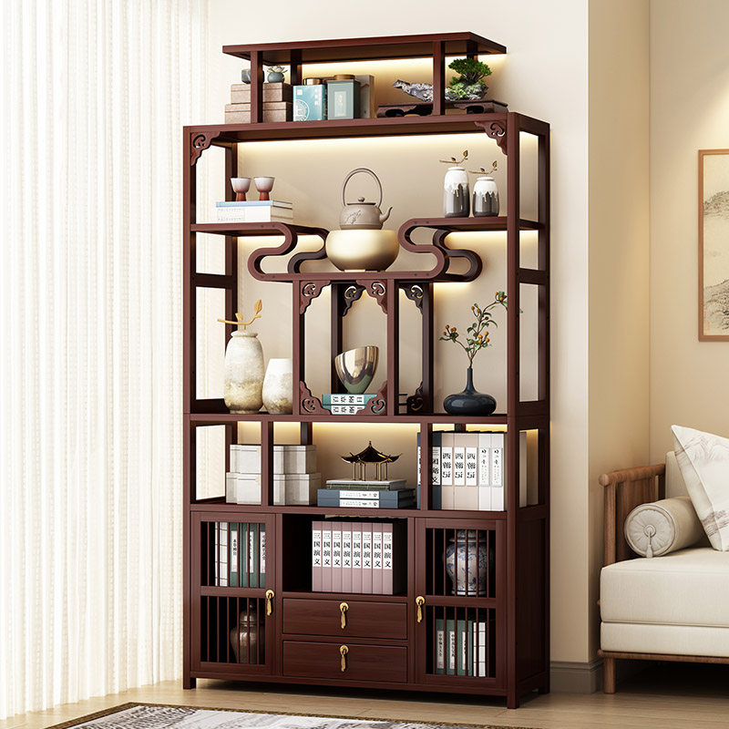 【新中式好物推荐】博古架茶叶架