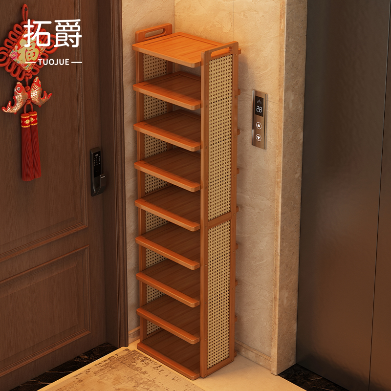 【稳固不晃】入户小窄鞋架子图片