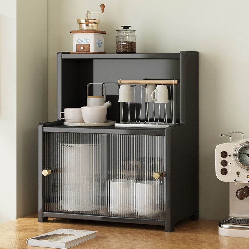 家用厨房置物架桌面多功能储物架杯架碗碟收纳架带门防尘小型橱柜,厨房/烹饪用具,厨房置物架/置物柜/角架,淘宝优惠券,粉丝福利购,淘宝优惠卷