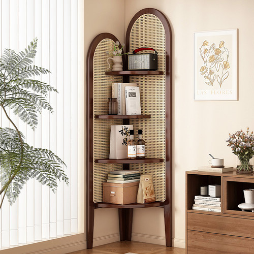 【墙角收纳神器】转角置物架