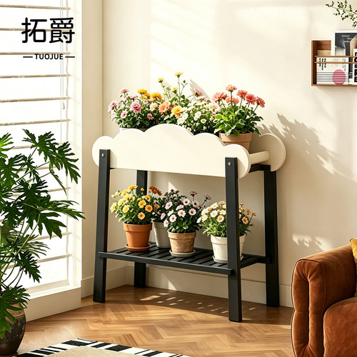 【加厚加固】阳台多层花架置物架