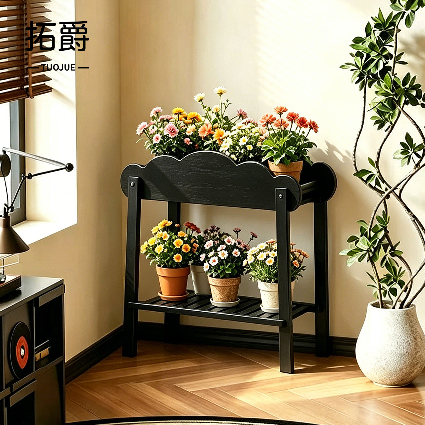 【升级加固】花架置物架阳台花台图片