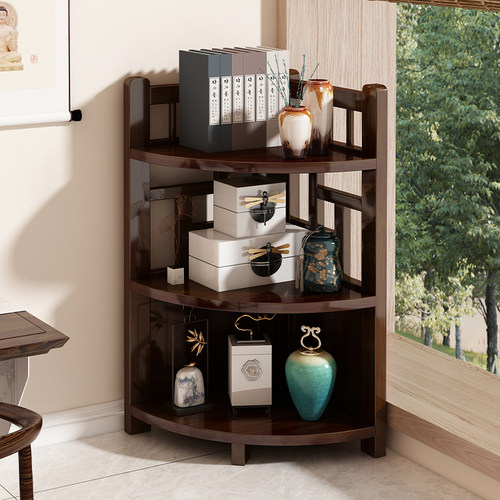 【墙角收纳神器】小型博古架