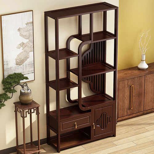 【稳固不晃】新中式博古架