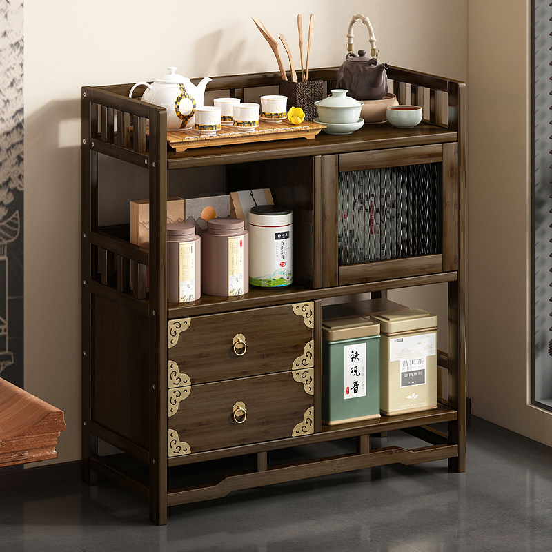 【加固新升级】新中式小型博古架