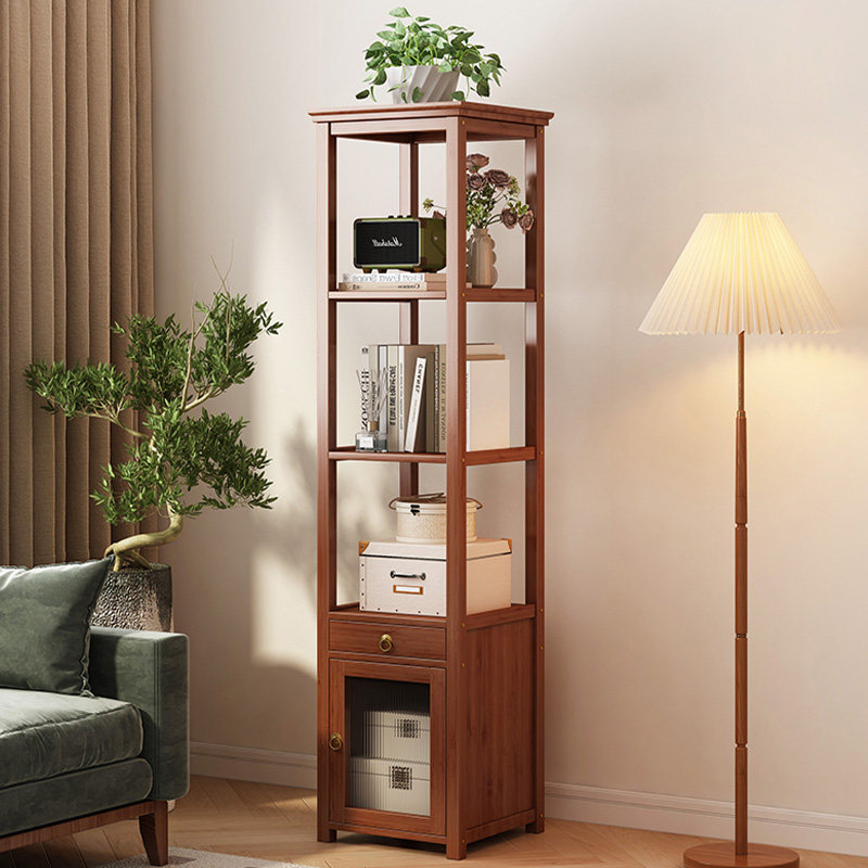 书架置物架客厅夹缝书柜落地多层简易收纳架家用靠墙窄柜储物柜子,住宅家具,书架,淘宝优惠券,粉丝福利购,淘宝优惠卷