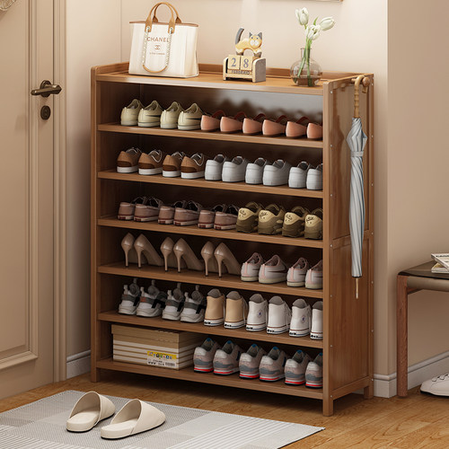 拓爵现代简约带帘鞋柜