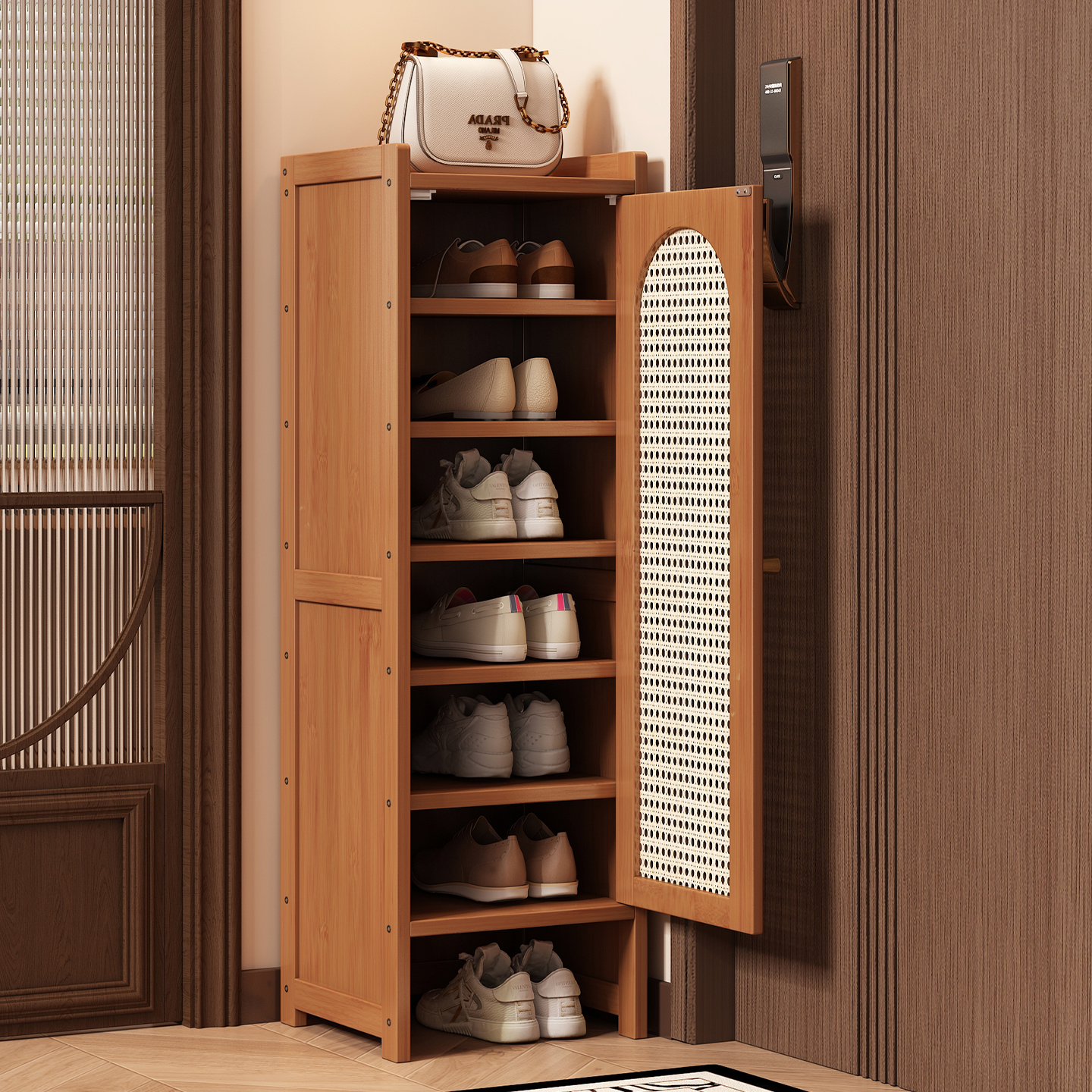 【2025新款！】家用小窄鞋柜