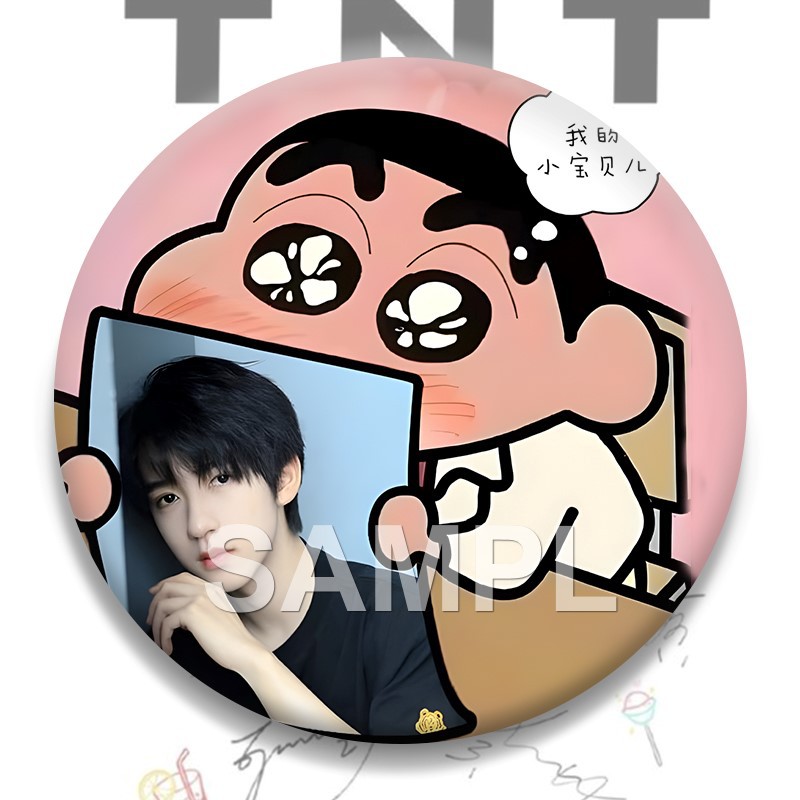 TNT时团贺峻霖周边吧唧明星爱豆