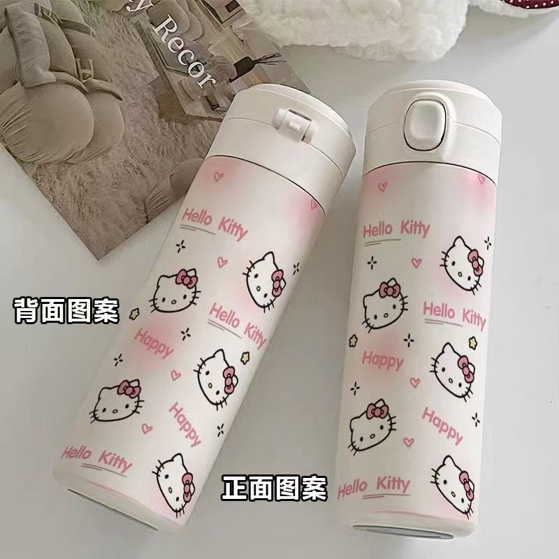 三丽鸥凯蒂猫保温杯小容量轻巧便携带高颜值水杯子304不锈钢女生