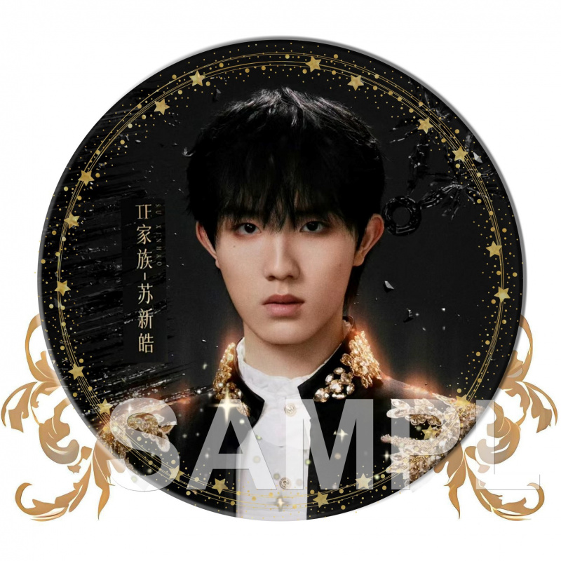 TF家族三代登陆计划徽章张泽禹左