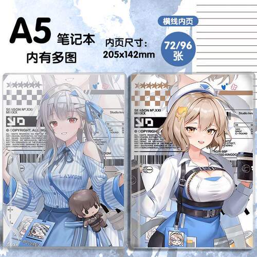 二次元新款胜利女神罗森联动周边