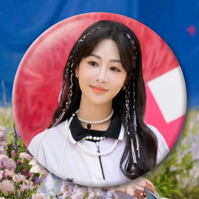 杨紫明星同款吧唧马口铁高亮满天