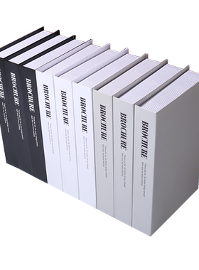 轻奢风纯色客厅玄关服装店仿真书