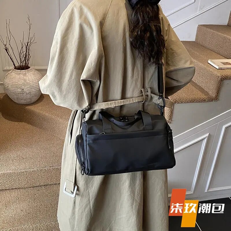 柒玖潮包小型健身旅行包手拎斜挎图片