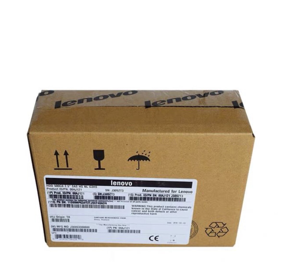 Жесткий диск Lenovo SR550 SR650 00YK017 7XB7A00028 1,8ТБ 2,5 12G SAS