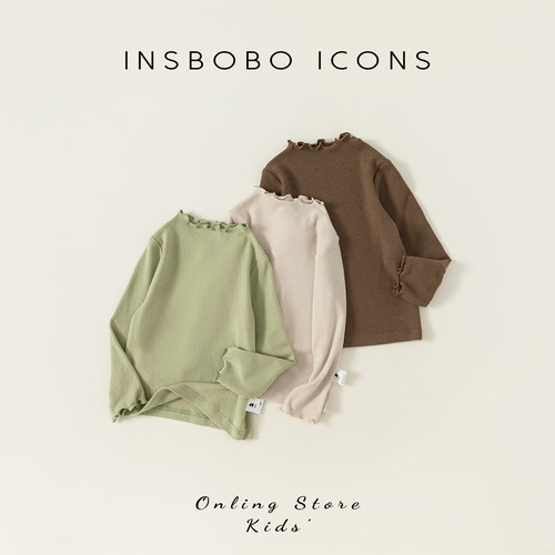 女童打底衫女宝宝秋季内搭新款