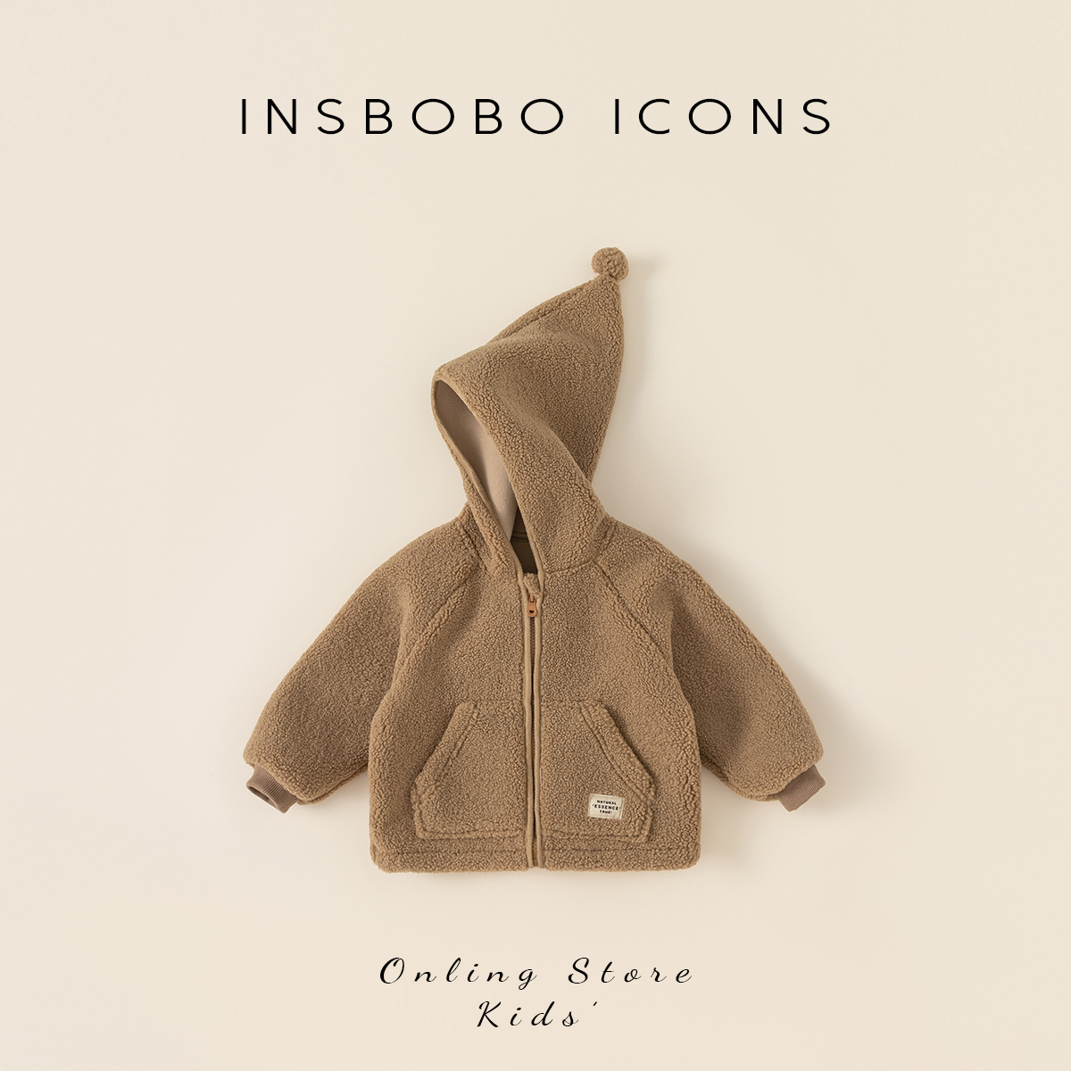 女童外套秋冬款新款女宝毛毛外套