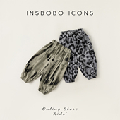 子夏薄款 儿童空调裤 女童防蚊裤 2026新款 时髦扎染宝宝休闲裤 男童裤