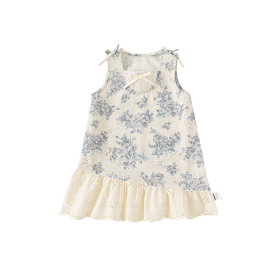 INSbobo儿童连衣裙碎花吊带裙