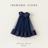 女童连衣裙A字裙2026夏季 女孩洋气公主裙儿童裙子女宝网纱裙 新款