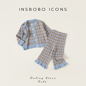 女童装 套装 时髦洋气套装 女宝针织衫 春秋 女童春装 儿童童装 2026新款