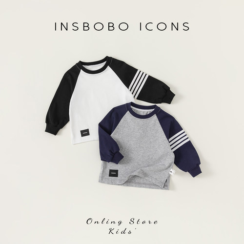 男童长袖t恤儿童宝宝上衣