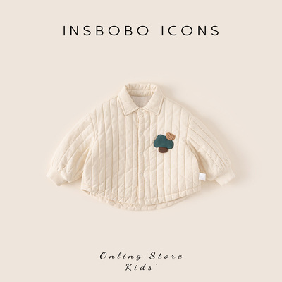INSbobo宝宝外套2025秋冬新款厚