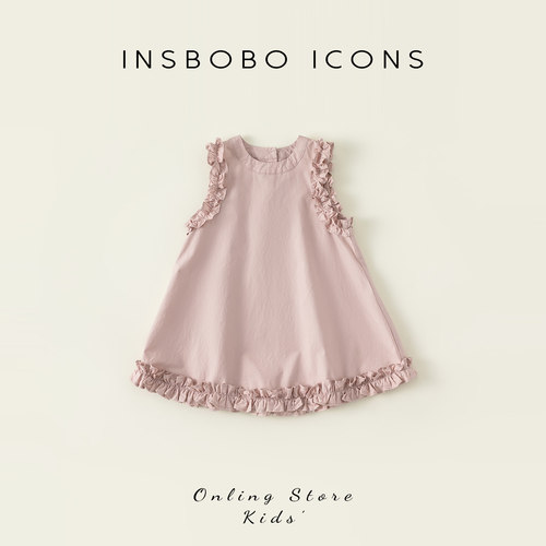 INSbobo女童夏装2026新款连衣裙