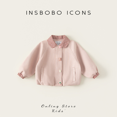 女童外套2026春季新款洋气棒球服