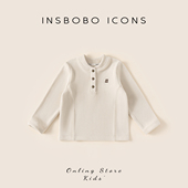 2025冬季 女童新款 T恤童装 INSbobo儿童打底衫 衣服小宝宝男童秋冬装