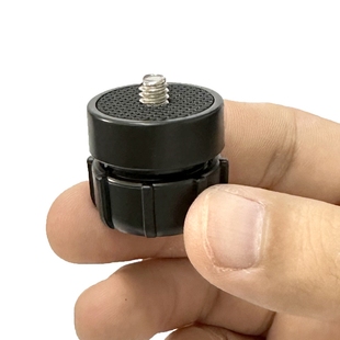 17mm球头座转换1/4螺纹接口球型转接头手机球头支架圆头螺丝配件