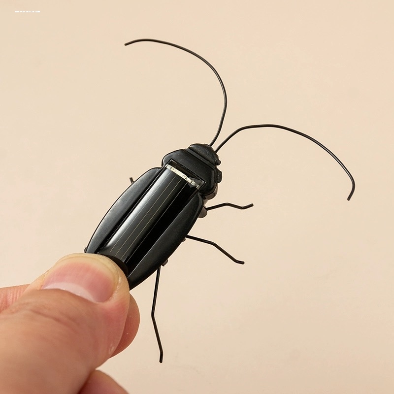 太阳能小汽车蟑螂蜘蛛昆虫多脚虫迷你创意月球车创意新奇玩具