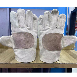 来安之 双层 帆布手套