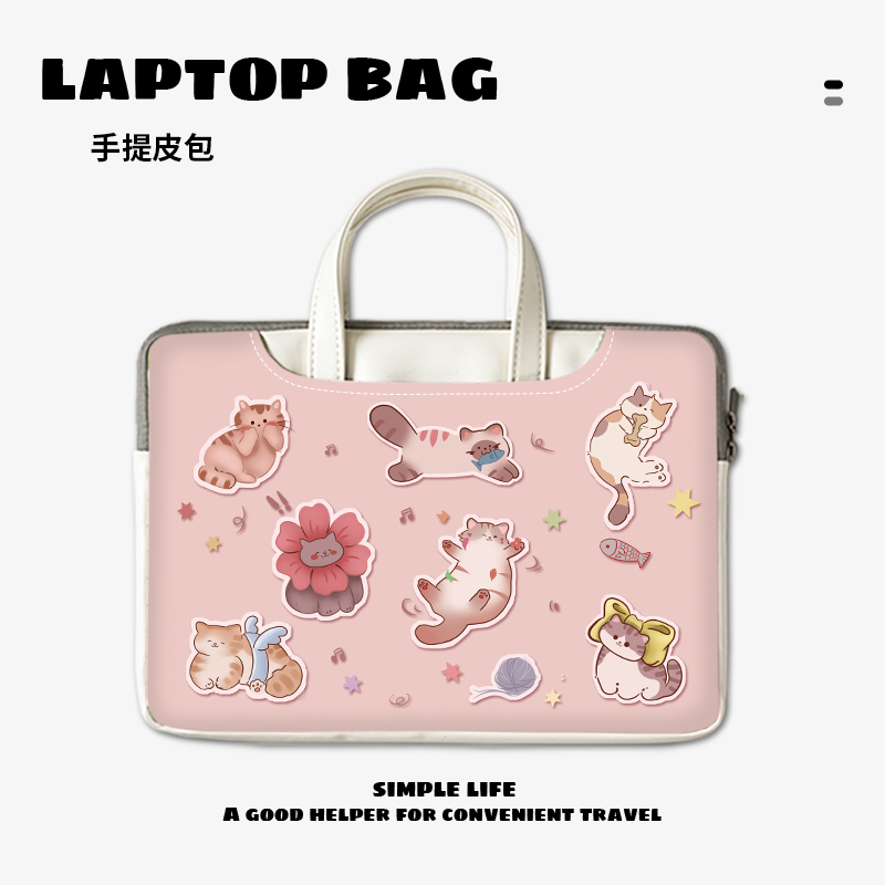 笔记本电脑手提包适用华为matebook14寸苹果macair13.3英寸联想拯救者15.6寸R9000P战神Z7系列16.1寸大容量包
