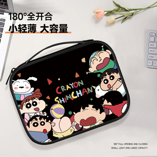 蜡笔小新笔记本平板电脑包适用华为荣耀V6pro12.9英寸苹果ipad10.2寸小米air11英寸mini第九代收纳包防摔内胆