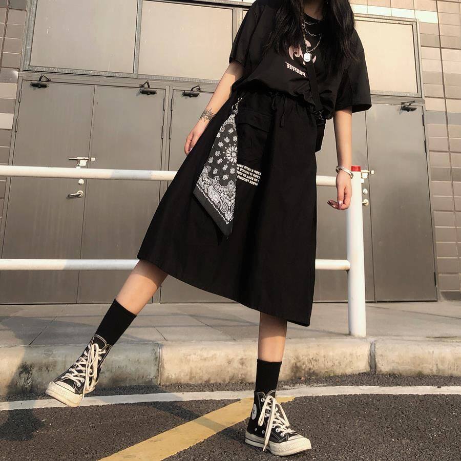 山本耀司暗黑系女装山本风复古2019夏季日系工装女裙半身裙送方|ruв категории Женская одежда, юбка - от Buy2taobao.com для оказания профессиональной услуги покупки агента Taobao