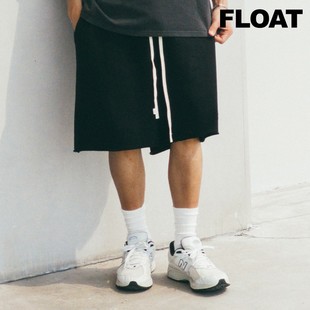 百搭男宽松直筒运动潮牌休闲裤 潮流时尚 FLOAT夏季 五分短裤 清