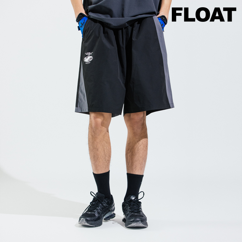 FLOAT 潮流时尚夏季新款机能风跑步篮球沙滩运动休闲宽松短裤男