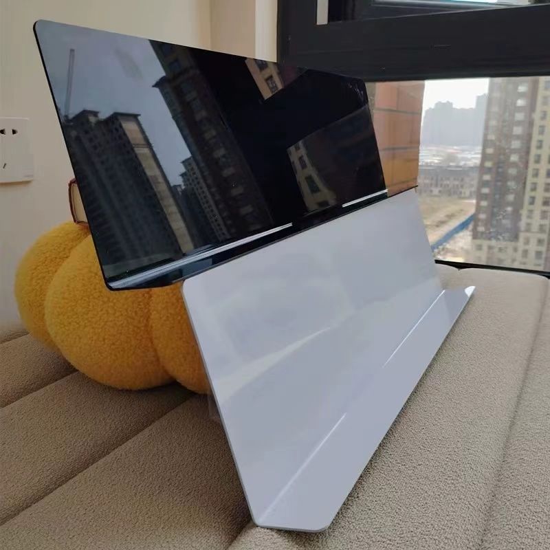 书柜防尘挡板透明黑白封