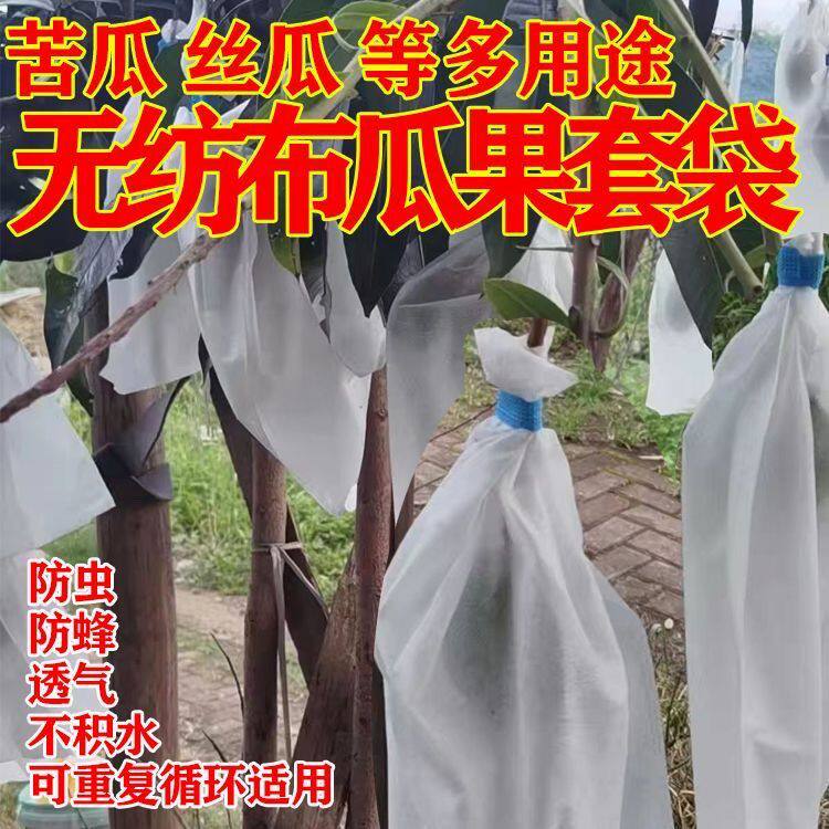 西瓜防虫袋无纺布瓜果套