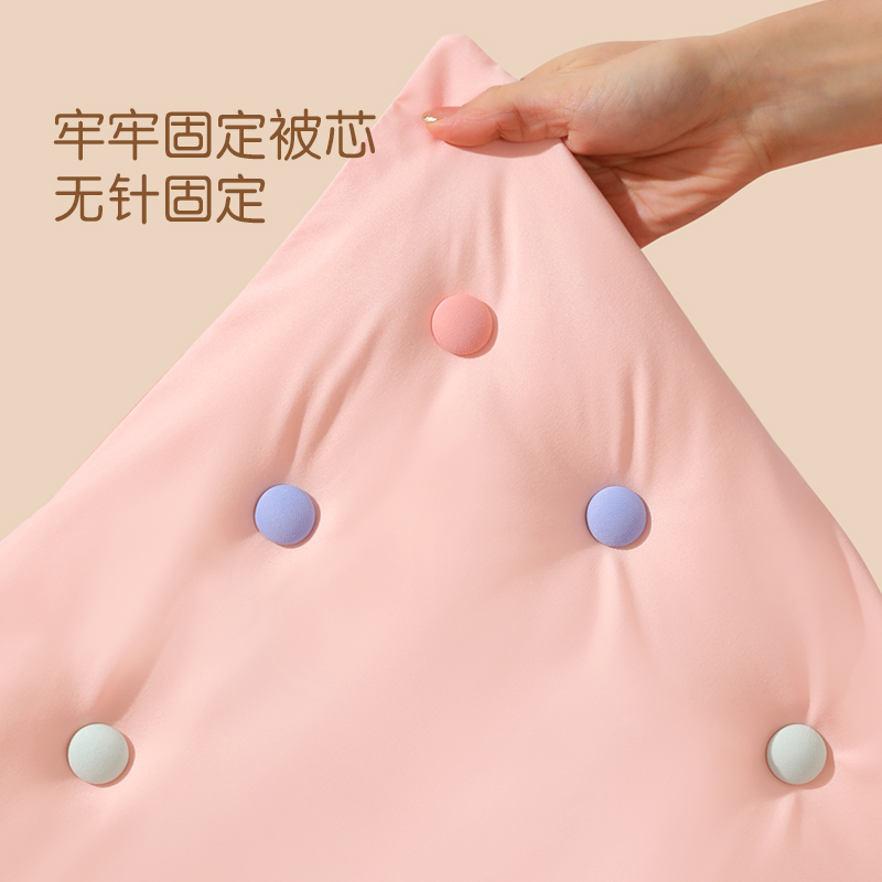 被子固定器新款亲肤安全无针