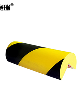 安赛瑞 防撞警示条 自粘警示防撞块 防碰撞磕碰条 圆柱L型 311096