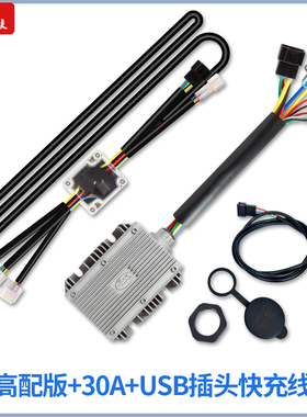 极核ZEEHO AE4AE5双DC仪表防烧线电动车DC转换器升级改装HJHL华晶