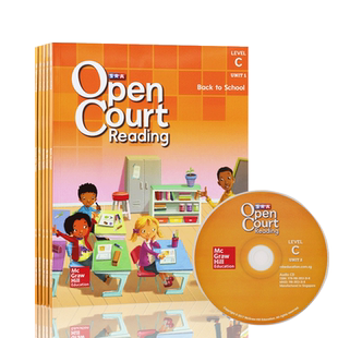 英文原版 Open Court Reading C1-5级别 Skills Practice 10册 儿童英语阅读训练教材+练习册+CD光盘 Mc Graw Hill 麦格劳希尔教育