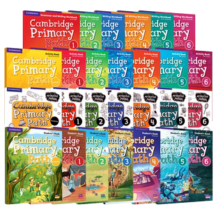 原版进口剑桥少儿英语教材Cambridge Primary Path美式英语 F/1/2/3/4/5/6级别学生课本练习册创意日记6-12岁少儿英语听说读写教材