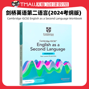 剑桥英语第二语言(2024考纲版) Cambridge IGCSE English as a Second Language Workbook 国际课程教材练习册原版进口