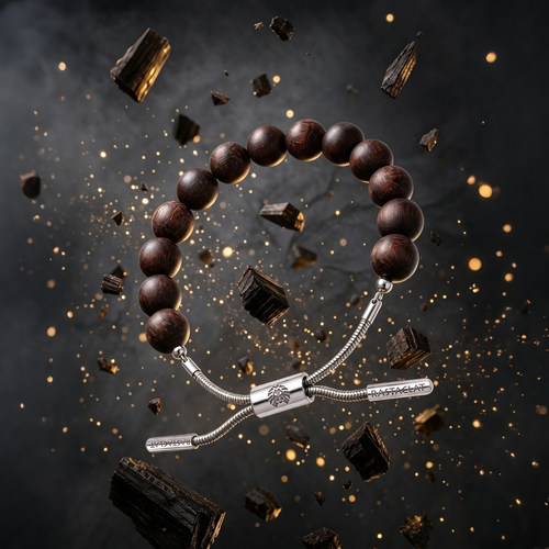 RASTACLAT黑檀木小狮子情侣手链