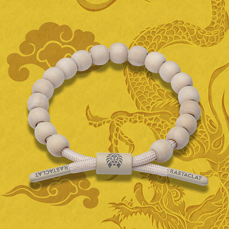 RASTACLATKARMA系列 真诚 新中式国潮男女生情侣款小狮子手串礼物